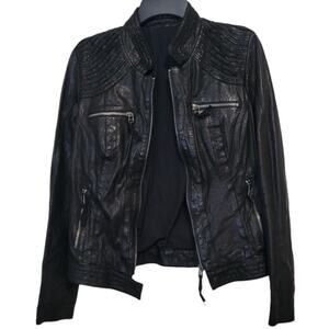 Zabari 100% Pure Real Premium Leather Stylish Casual Women Jacket Size L